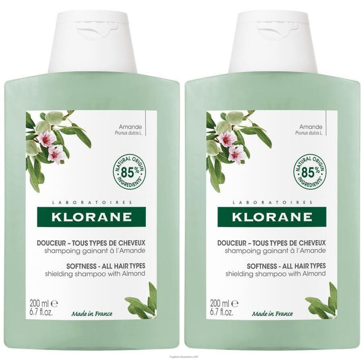 Cerca Offerte di klorane shampoo al latte di mandorla set da 2 2x200 ml e acquista online