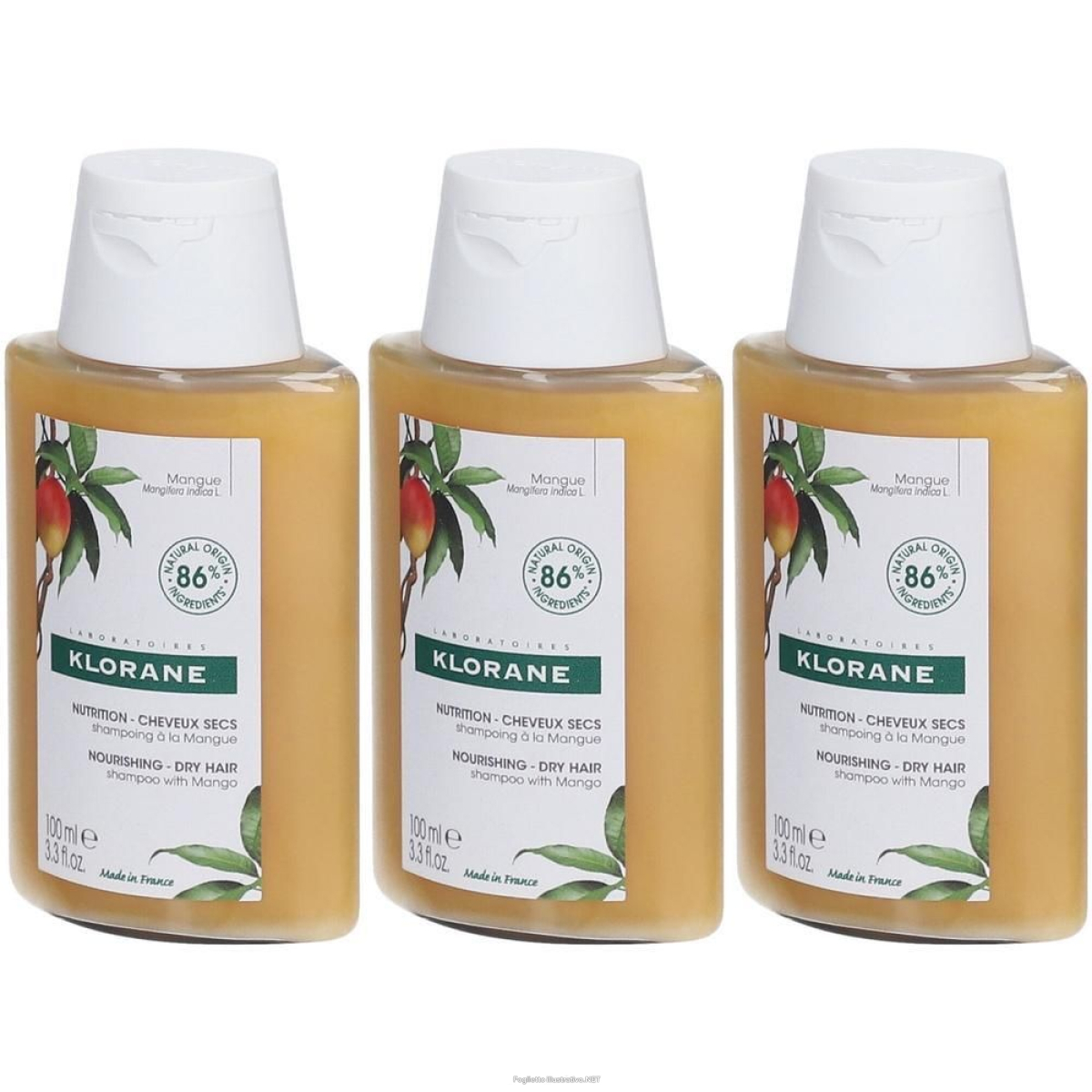 Cerca Offerte di klorane shampoo al mango 3x100 ml e acquista online