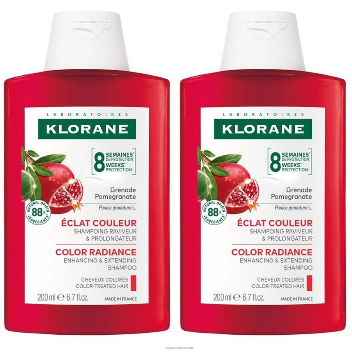 Cerca Offerte di klorane shampoo al melograno 200ml - luminosità capelli colorati 2x200 e acquista online