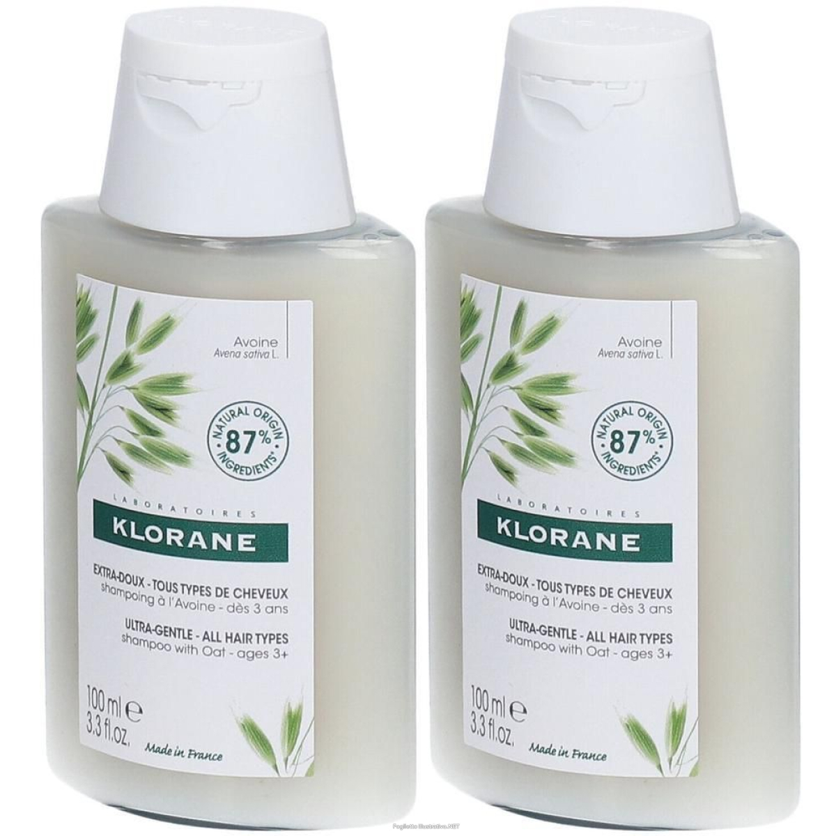 Cerca Offerte di klorane shampoo all'avena 2x100 ml e acquista online