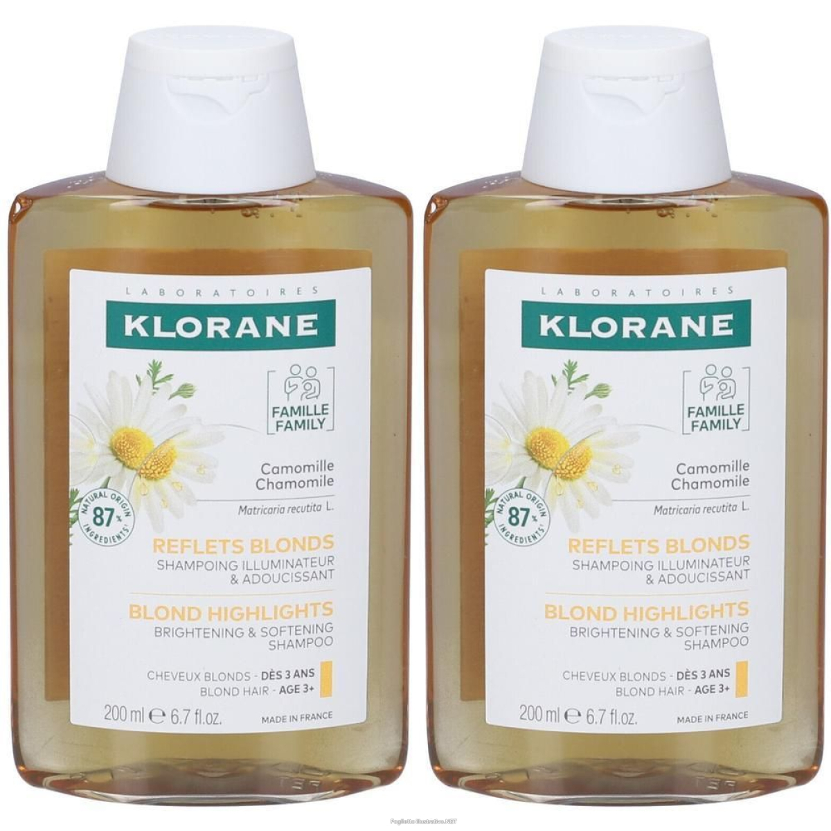 Cerca Offerte di klorane shampoo alla camomilla 200ml - illumina i capelli biondi 2x200 e acquista online