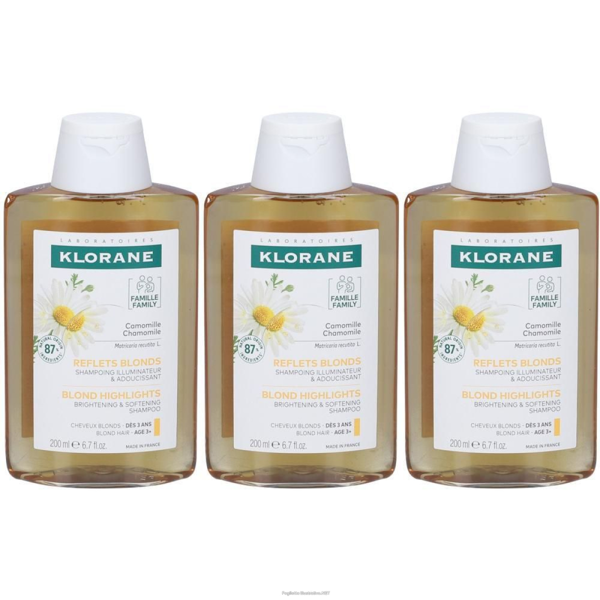 Cerca Offerte di klorane shampoo alla camomilla 200ml - illumina i capelli biondi 3x200 e acquista online