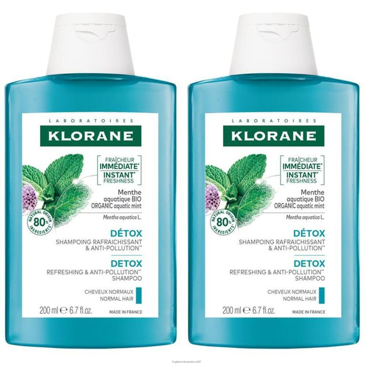 Cerca Offerte di klorane shampoo alla menta acquatica bio 200ml - detox, capelli purifi e acquista online