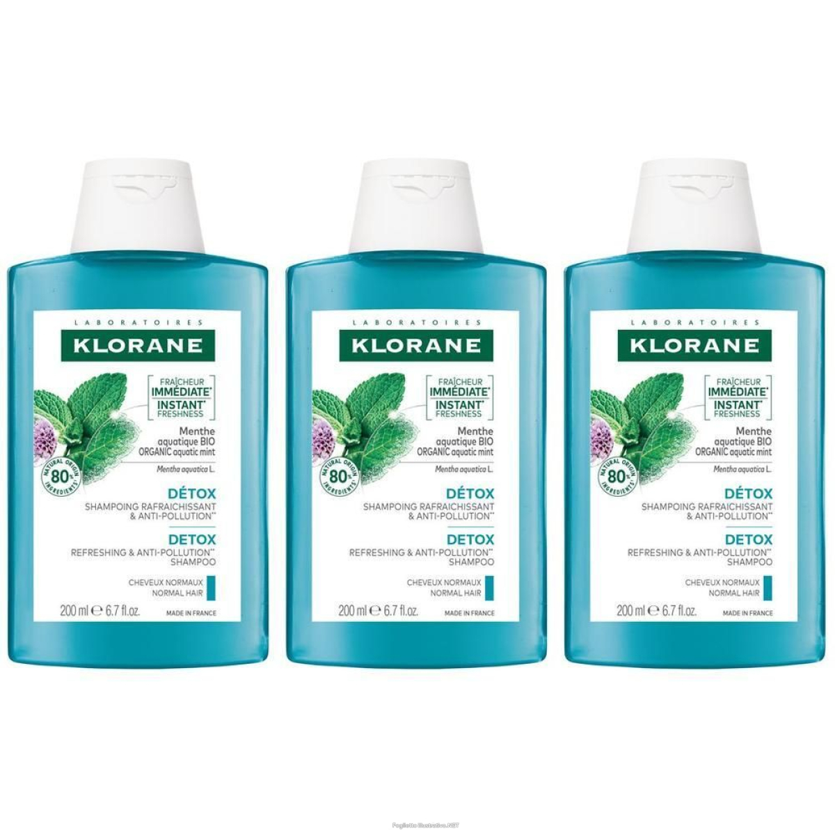 Cerca Offerte di klorane shampoo alla menta acquatica bio 200ml - detox, capelli purifi e acquista online