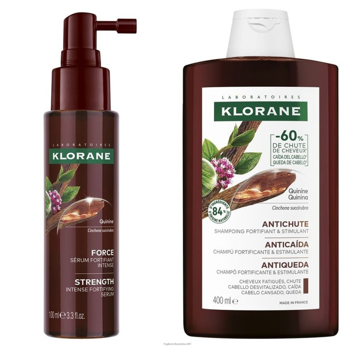 Cerca Offerte di klorane shampoo fortificante & stimolante alla chinina + trattamento f e acquista online