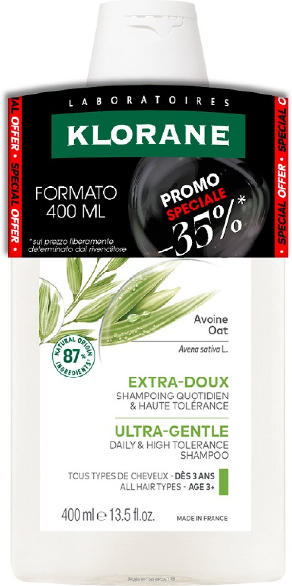 Cerca Offerte di klorane shampoo latte avena 400 ml black friday e acquista online