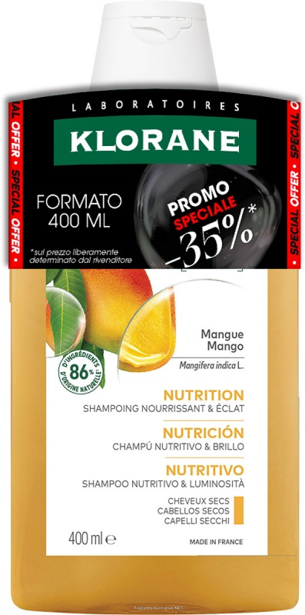 Cerca Offerte di klorane shampoo mango 400 ml black friday e acquista online