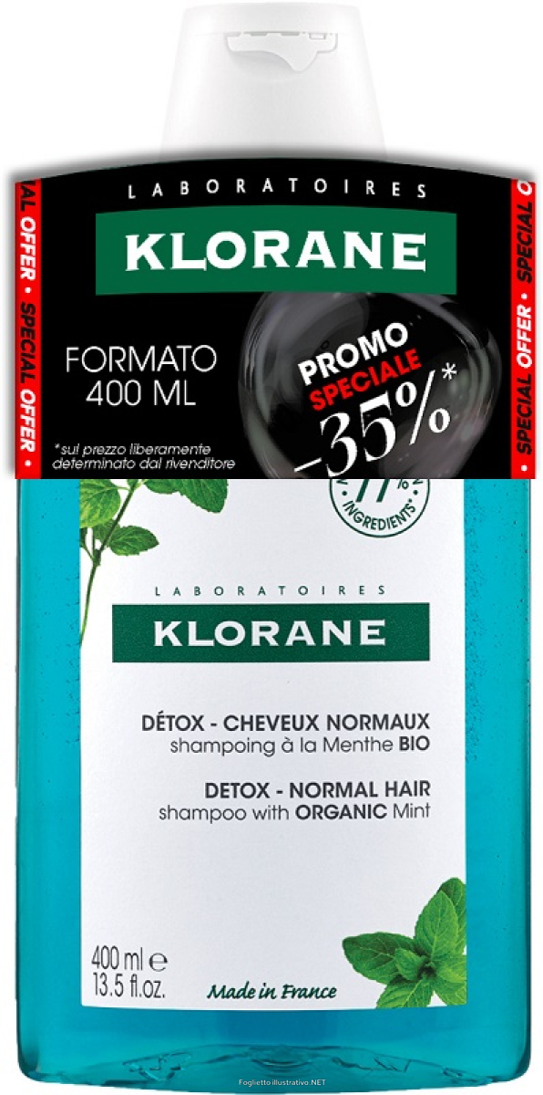 Cerca Offerte di klorane shampoo menta acqua 400 ml black friday e acquista online