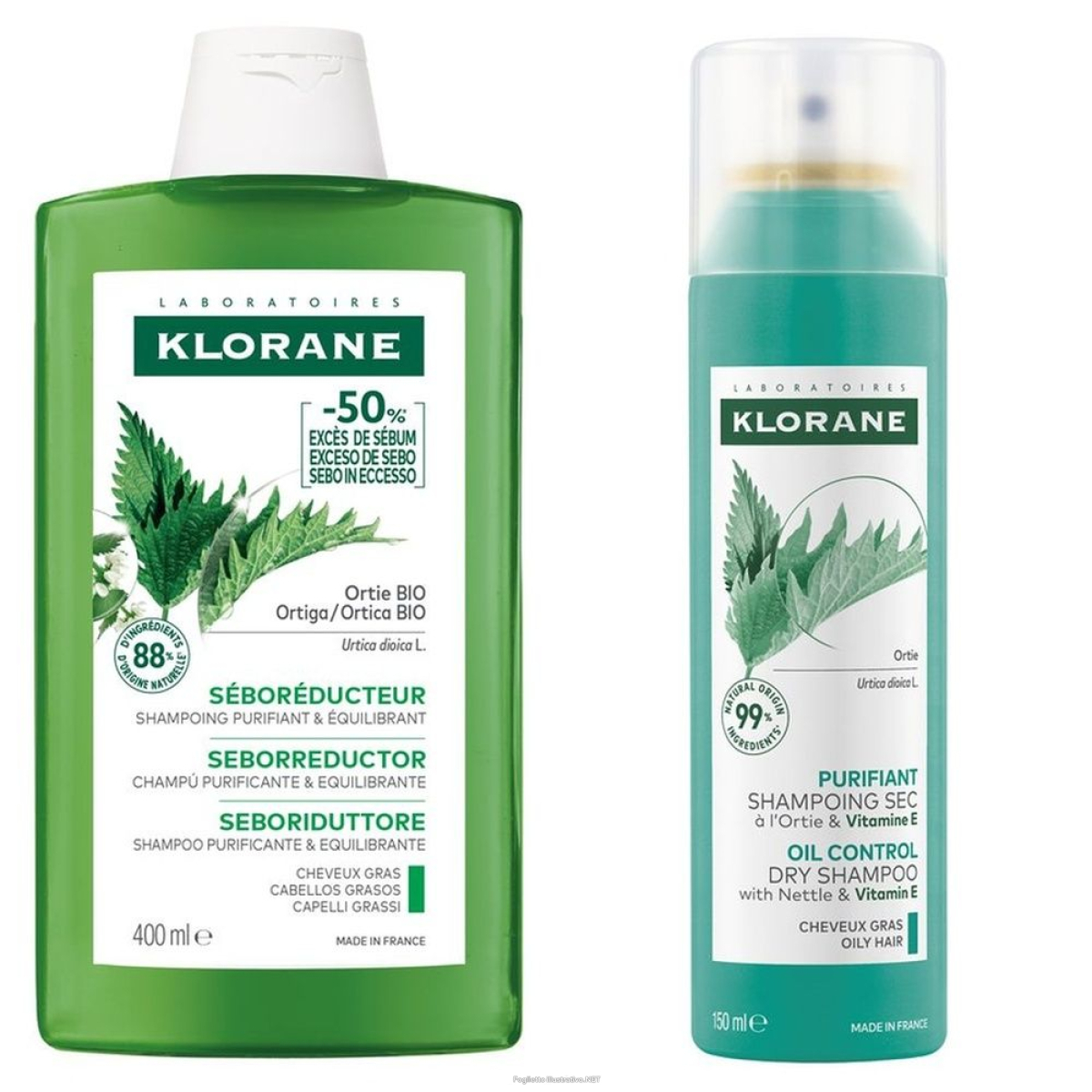 Cerca Offerte di klorane shampoo purificante ed equilibrante all'ortica + secco e acquista online