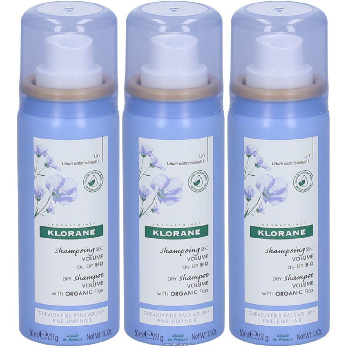 Cerca Offerte di klorane shampoo secco di lino biologico 3x50 ml e acquista online