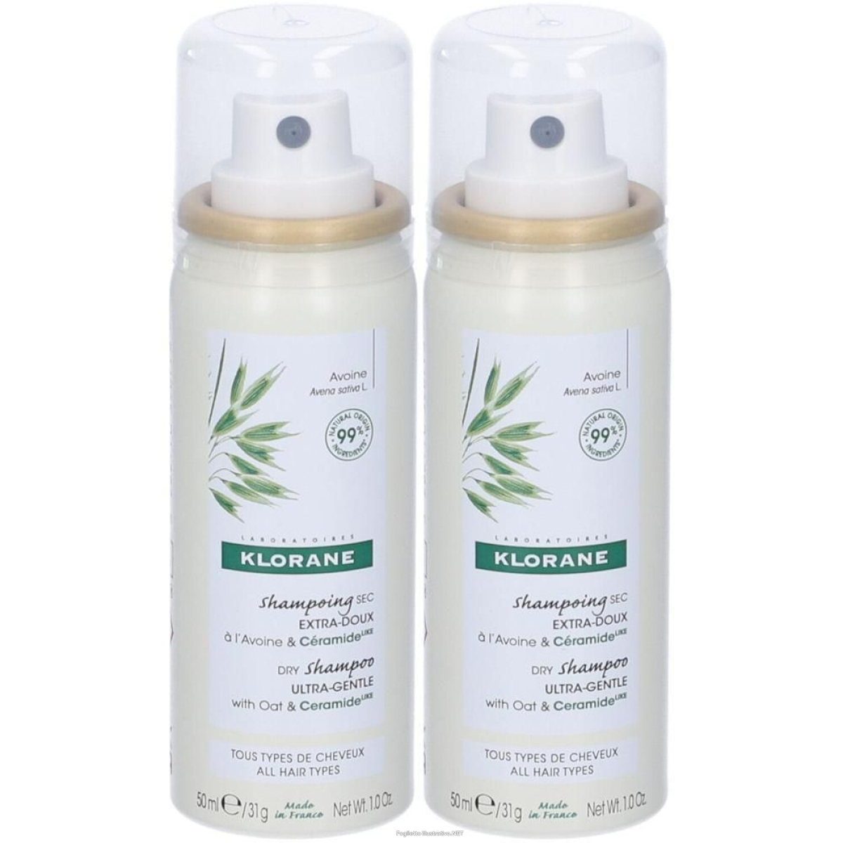 Cerca Offerte di klorane shampoo secco extra-delicato all'avena & ceramidelike 2x50 ml e acquista online