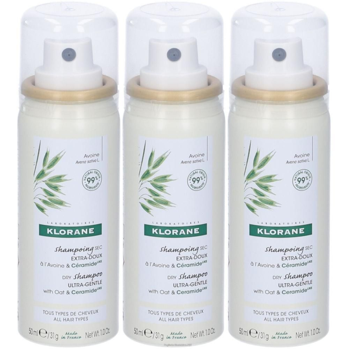 Cerca Offerte di klorane shampoo secco extra-delicato all'avena & ceramidelike 3x50 ml e acquista online