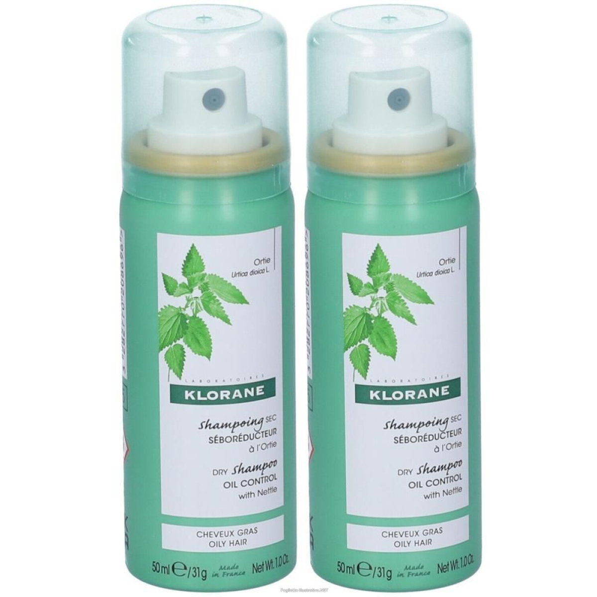 Cerca Offerte di klorane shampoo secco ortica 2x50 ml e acquista online