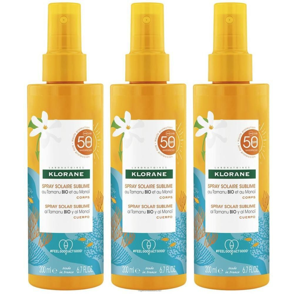 Cerca Offerte di klorane spray solare sublime spf 50 con monoï e tamanu bio 200ml - sol e acquista online