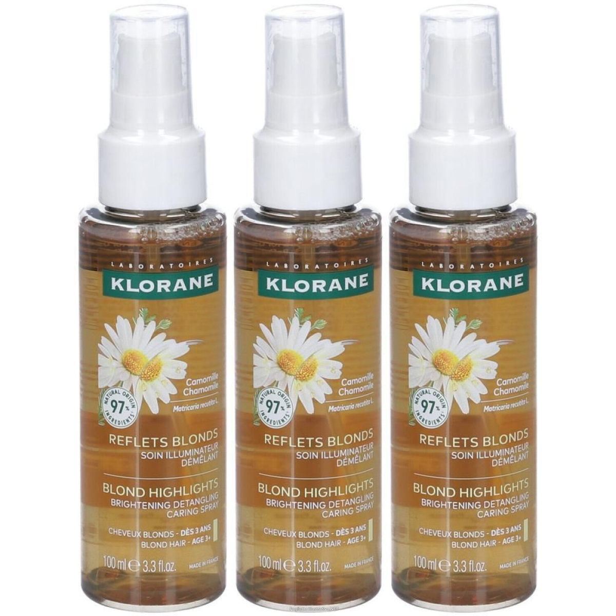 Cerca Offerte di klorane trattamento spray illuminante schiarente alla camomilla 100ml e acquista online