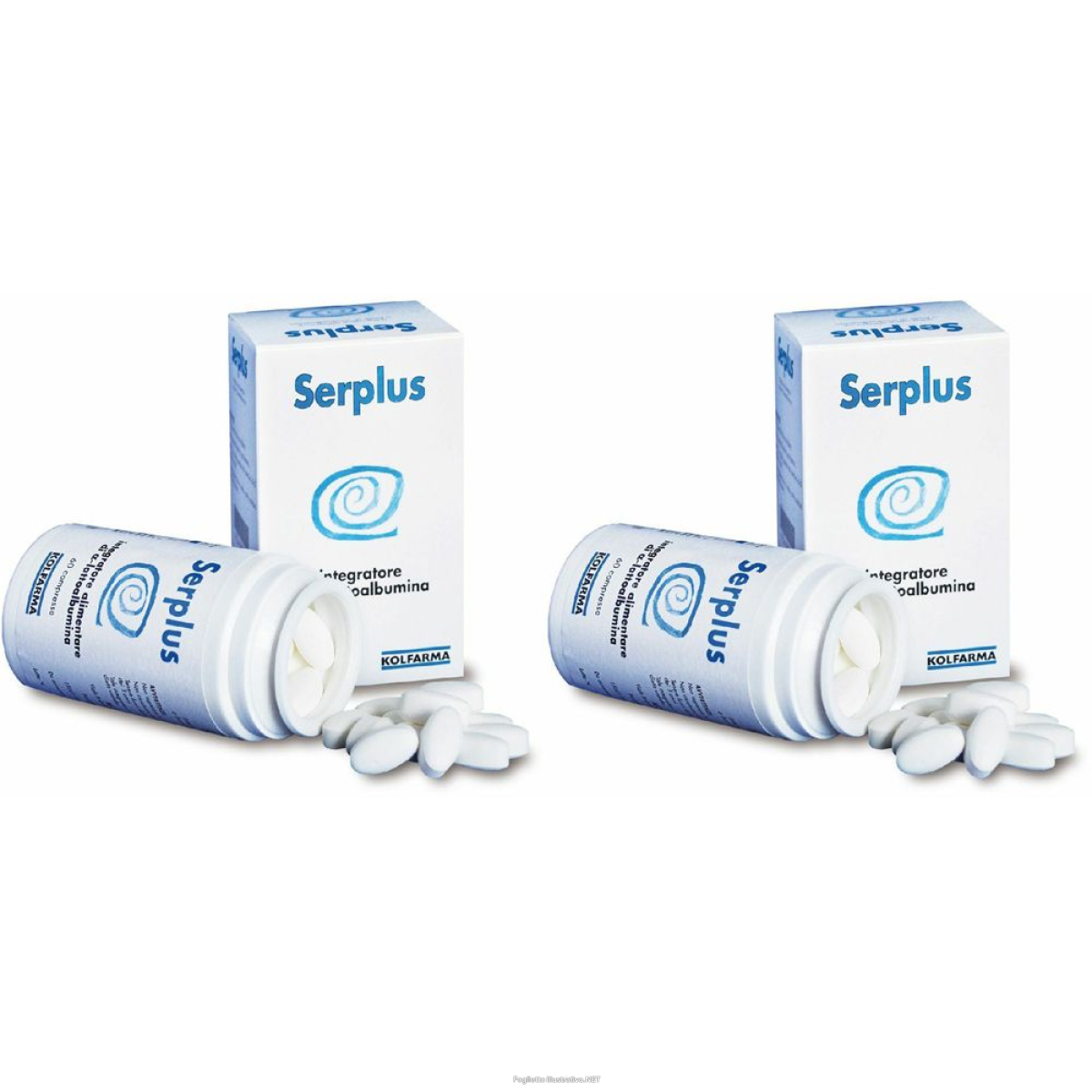 Cerca Offerte di kolfarma® serplus compresse set da 2 2x60 pz masticabili e acquista online