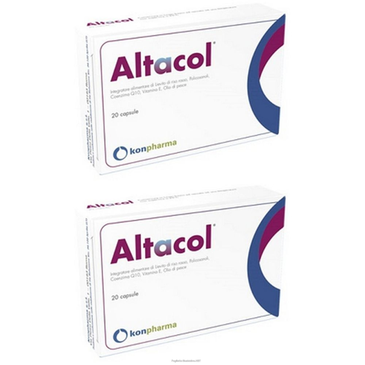 Cerca Offerte di konpharma altacol® capsule set da 2 2x20 pz e acquista online