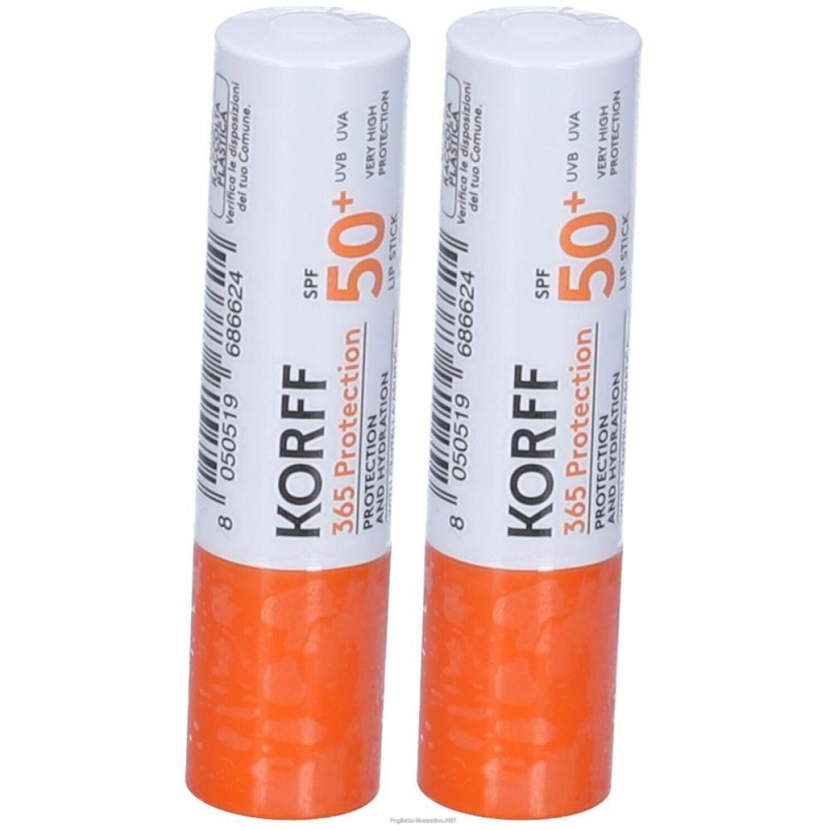 Cerca Offerte di korff 365 protection stick labbra spf50+ 2x1 st e acquista online