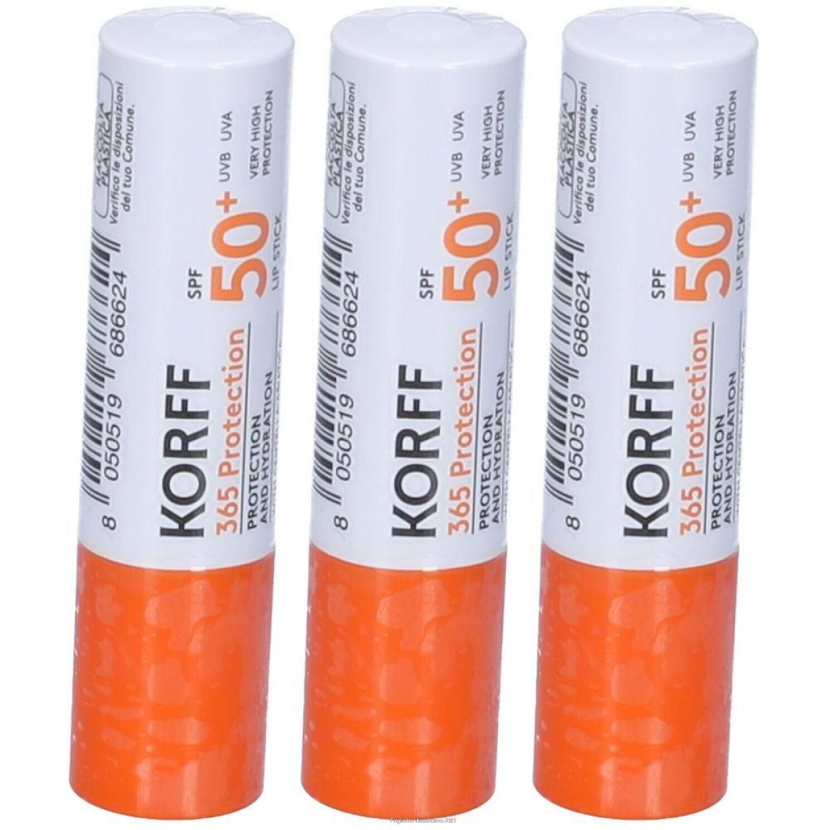Cerca Offerte di korff 365 protection stick labbra spf50+ 3x1 st e acquista online