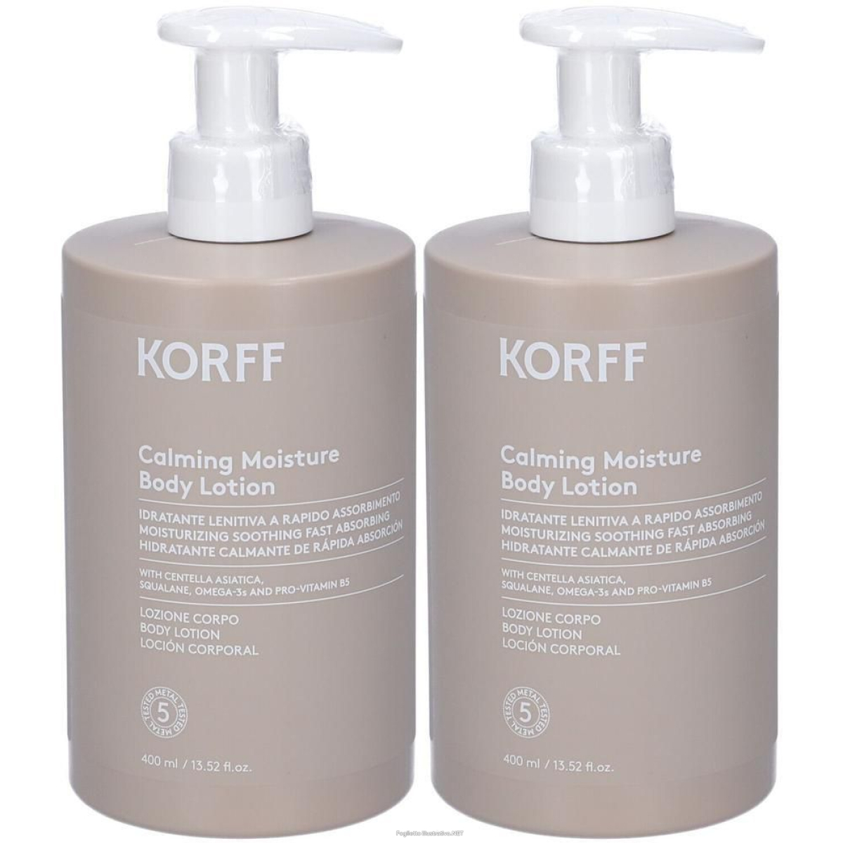 Cerca Offerte di korff calming moisture body lotion 400 ml e acquista online