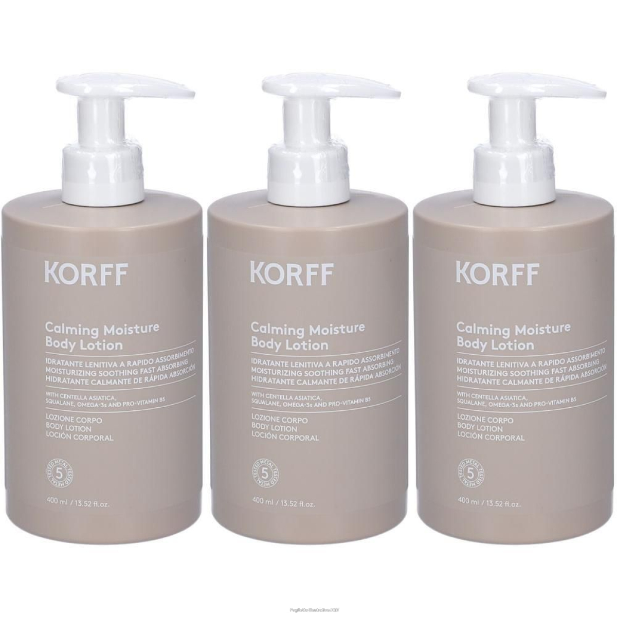 Cerca Offerte di korff calming moisture body lotion 400 ml e acquista online
