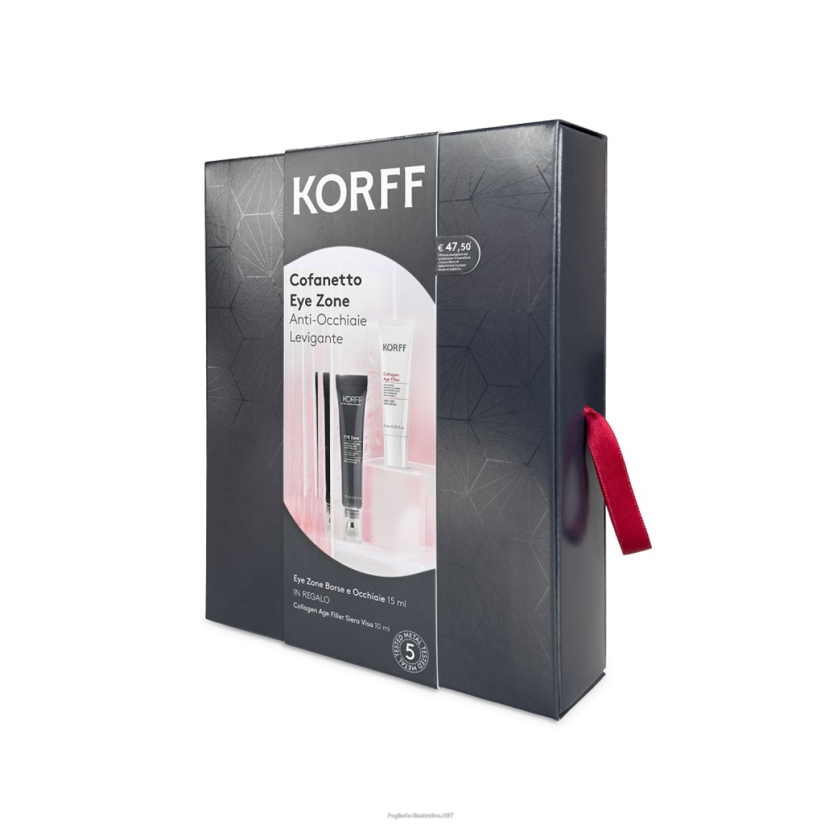 Cerca Offerte di korff cofanetto eye zone contorno occhi borse e occhiaie 15ml + collagen age filler siero viso 10ml - trattamento anti occhiaie anti age e acquista online