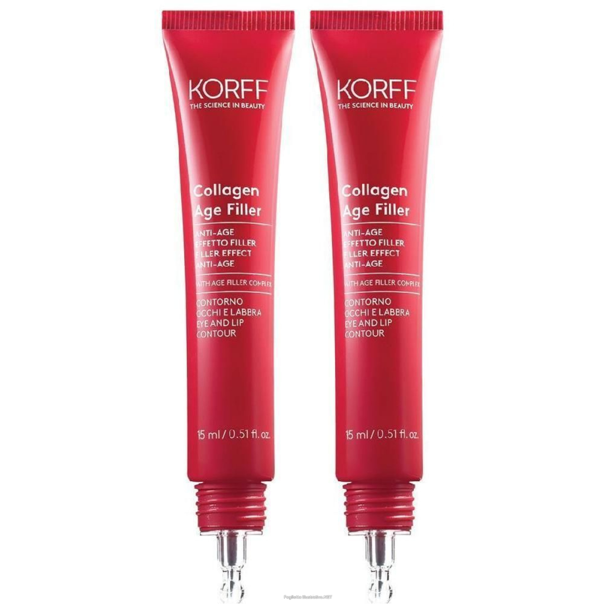 Cerca Offerte di korff collagen age filler contorno occhi e labbra 2x15 ml soluzione e acquista online