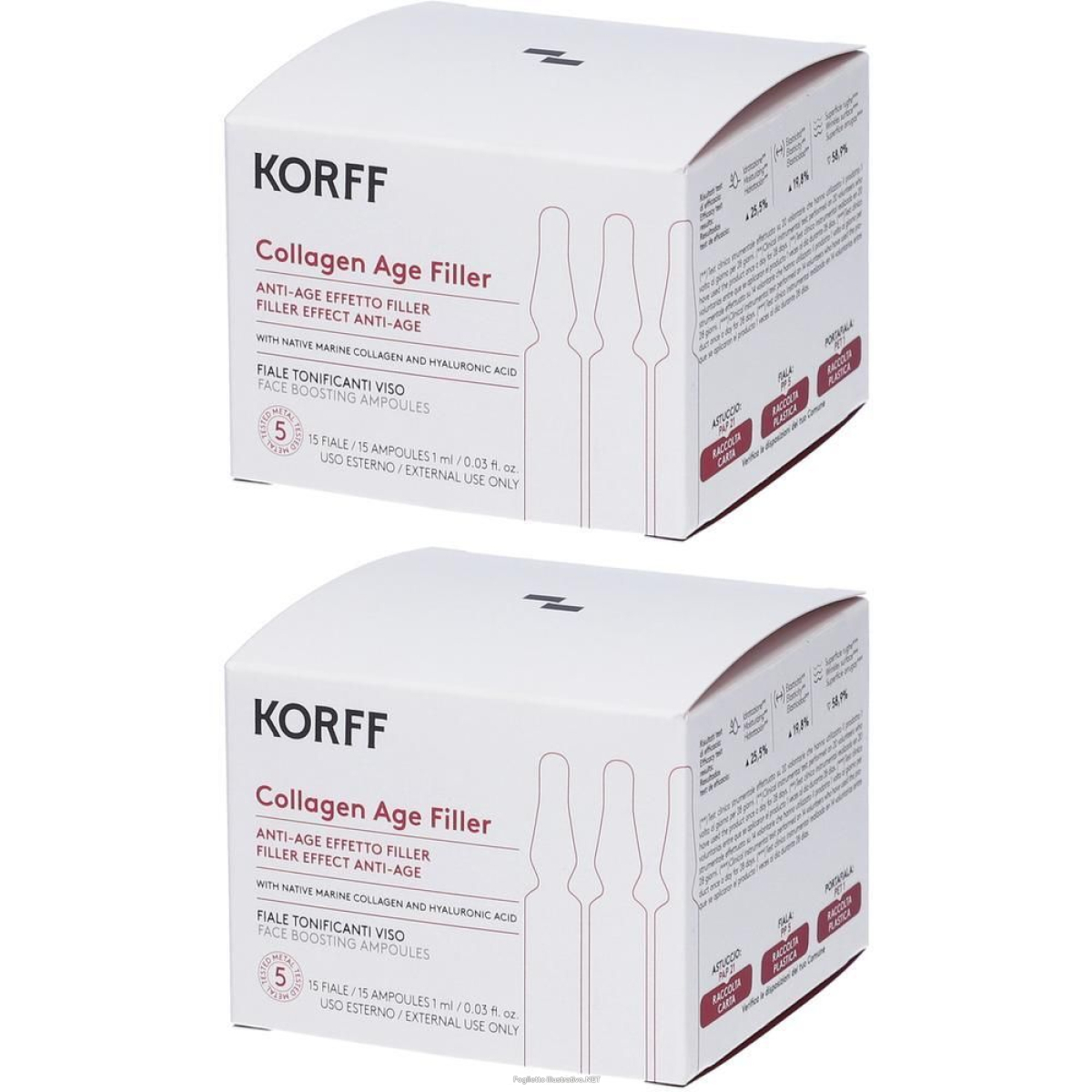 Cerca Offerte di korff collagen age filler fiale 2x15 ml e acquista online