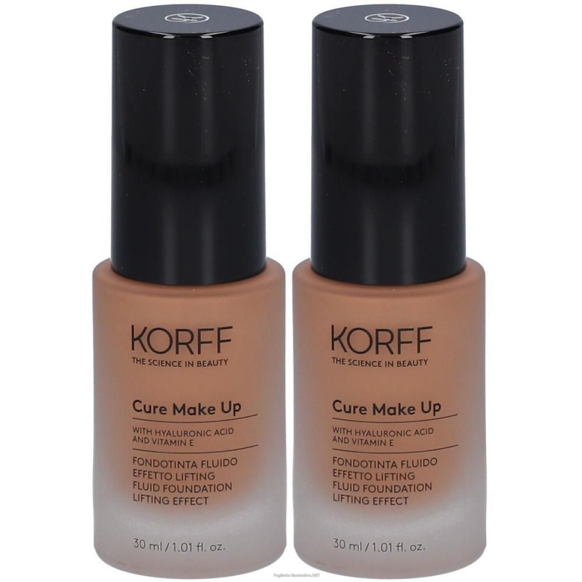 Cerca Offerte di korff cure make up fondotinta fluido effetto lifting tonalità 06 2x30 e acquista online