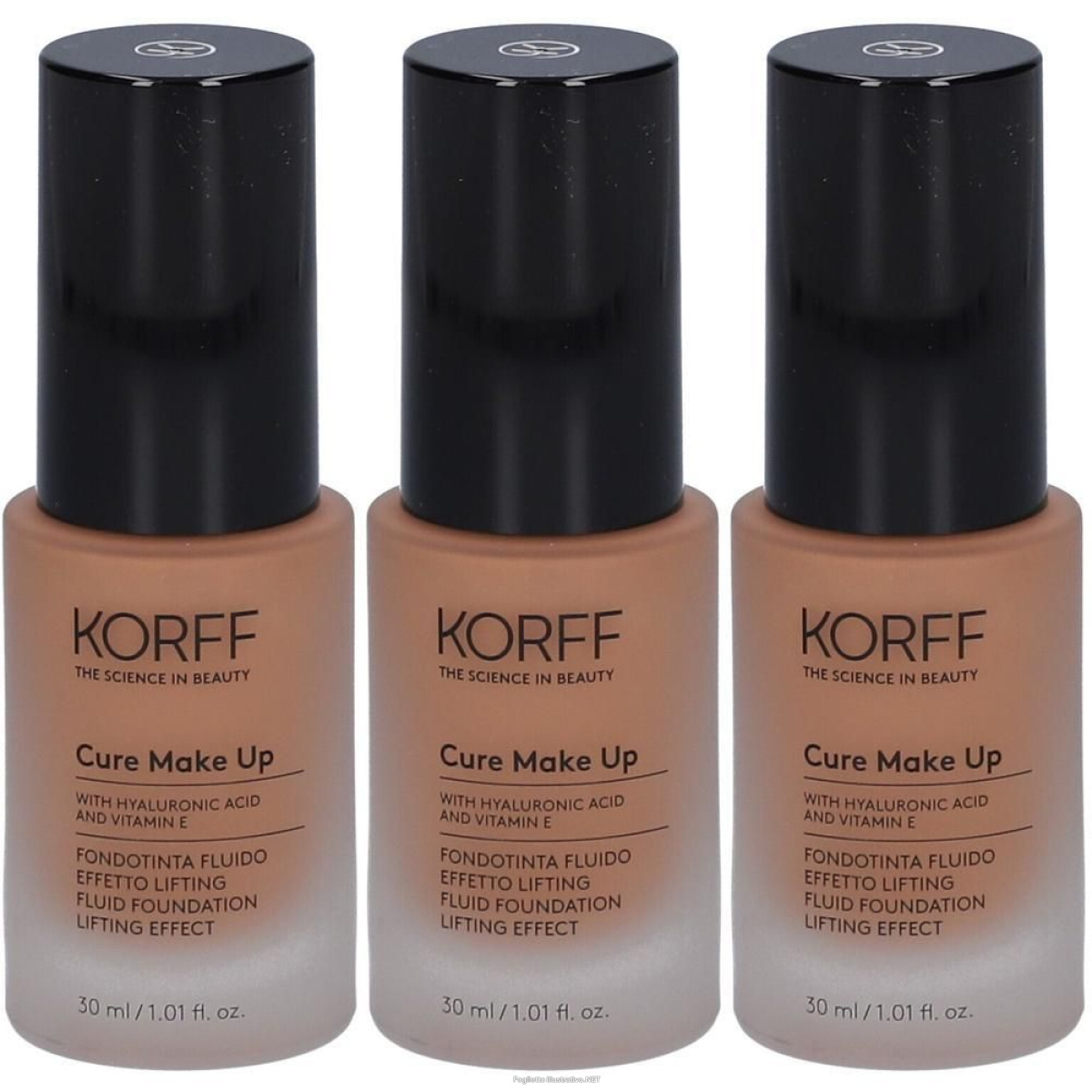 Cerca Offerte di korff cure make up fondotinta fluido effetto lifting tonalità 06 3x30 e acquista online