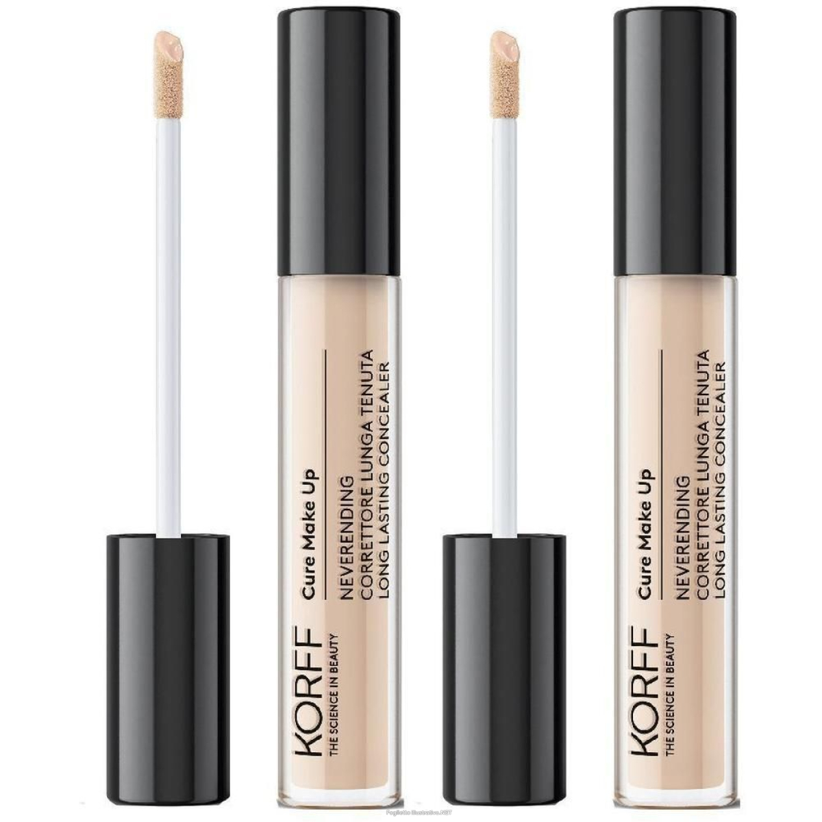 Cerca Offerte di korff cure make up neverending correttore lunga tenuta 01 2x1 st e acquista online