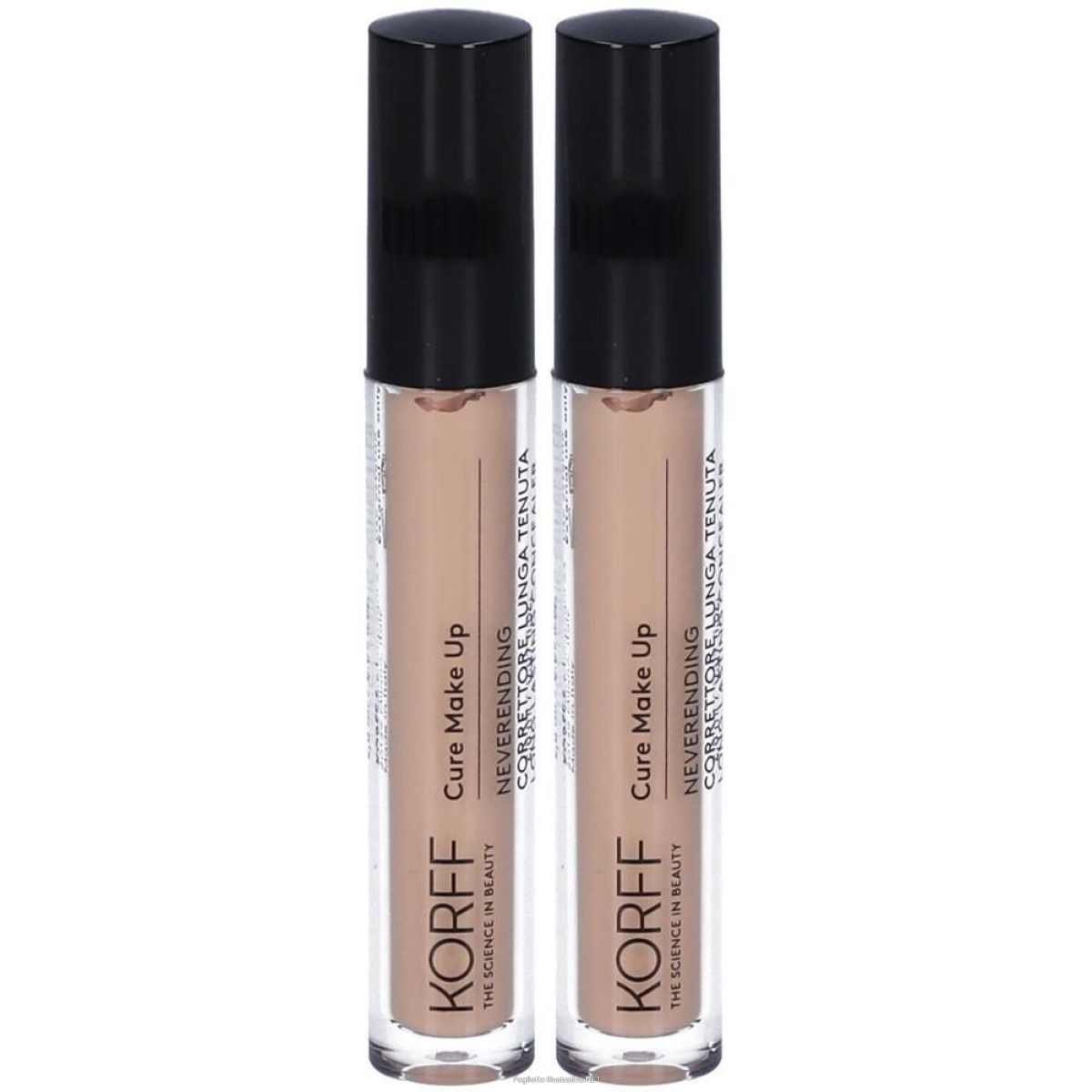 Cerca Offerte di korff cure make up neverending correttore lunga tenuta 03 2x1 st e acquista online