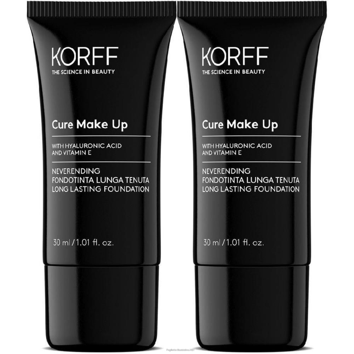 Cerca Offerte di korff cure make up neverending fondotinta lunga tenuta 04 2x30 ml e acquista online