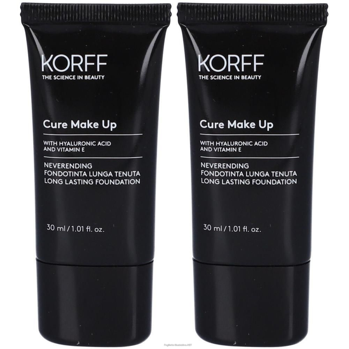 Cerca Offerte di korff cure make up neverending fondotinta lunga tenuta 05 2x30 ml e acquista online