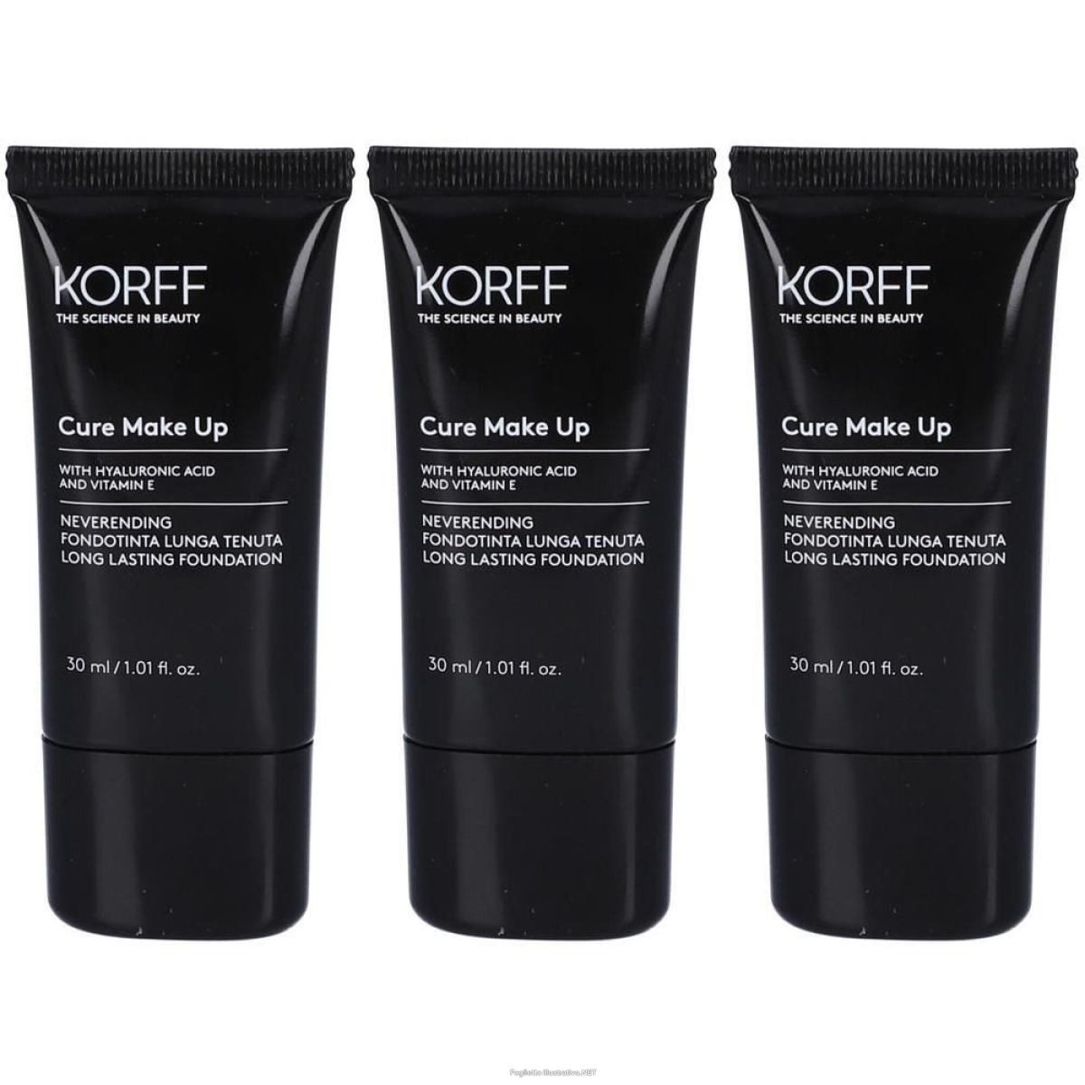 Cerca Offerte di korff cure make up neverending fondotinta lunga tenuta 05 3x30 ml e acquista online