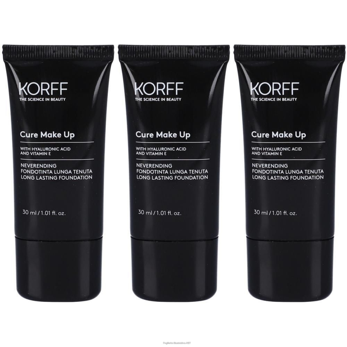 Cerca Offerte di korff cure make up neverending fondotinta lunga tenuta 06 3x30 ml e acquista online