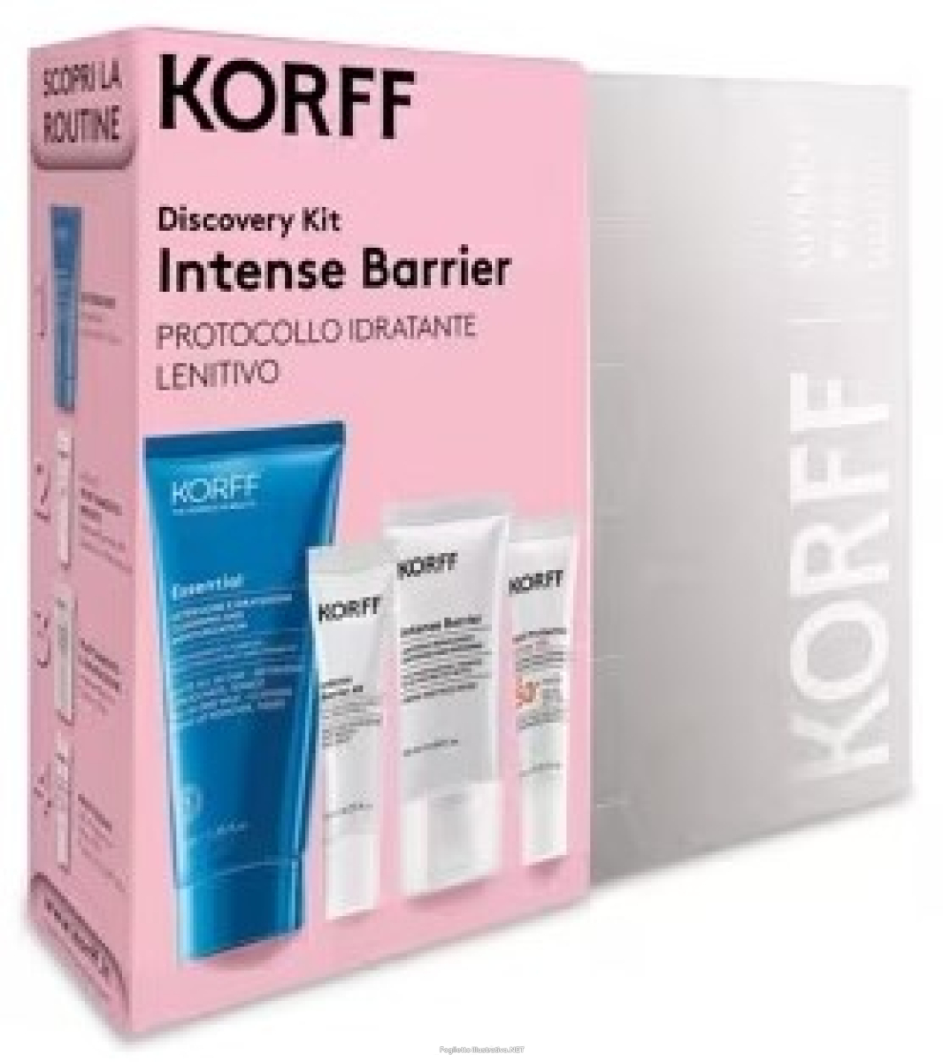 Cerca Offerte di korff discovery kit intense barrier protocollo idratante lenitivo con latte detergente100ml + siero viso antirossore 10ml + crema viso 20ml + 365 e acquista online