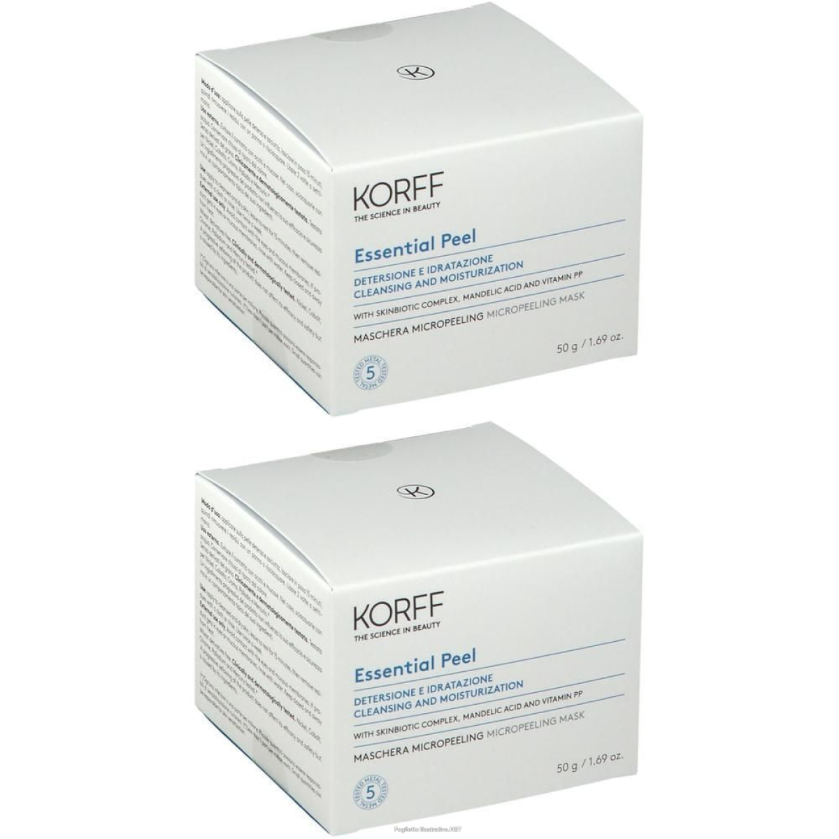 Cerca Offerte di korff essential maschera micropeeling 2x50 ml e acquista online