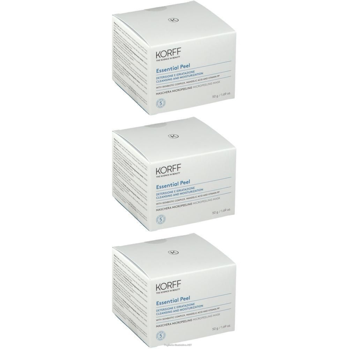 Cerca Offerte di korff essential maschera micropeeling 3x50 ml e acquista online