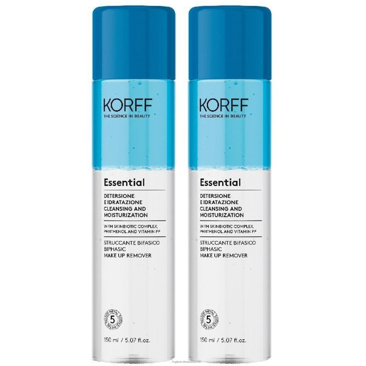 Cerca Offerte di korff essential struccante bifasico set da 2 2x150 ml lozione viso e acquista online