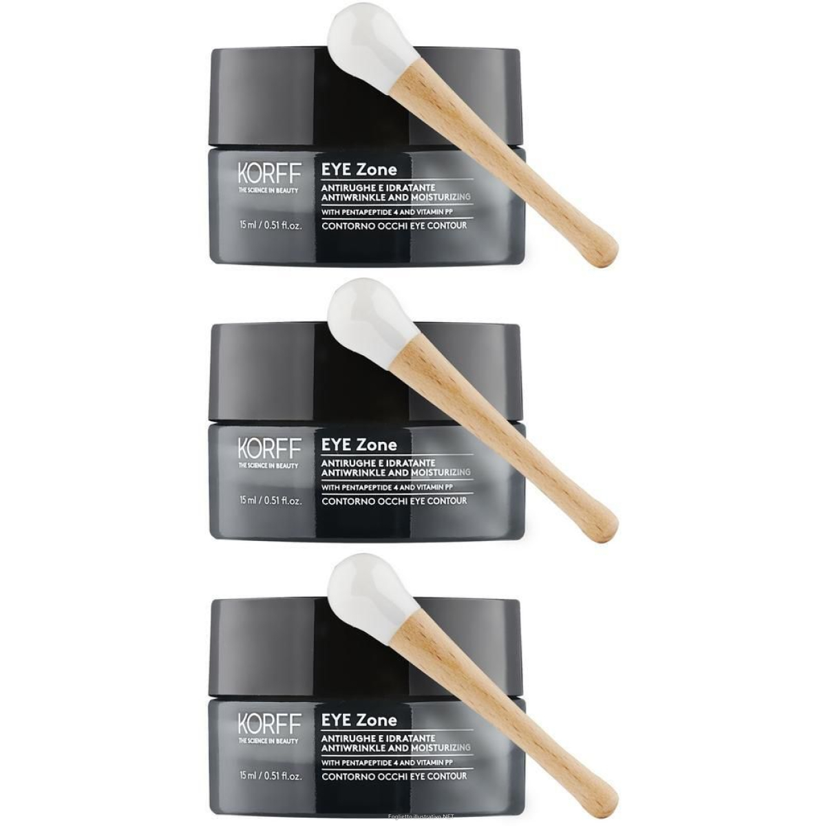 Cerca Offerte di korff eye zone contorno occhi anti rughe idratante 3x15 ml e acquista online