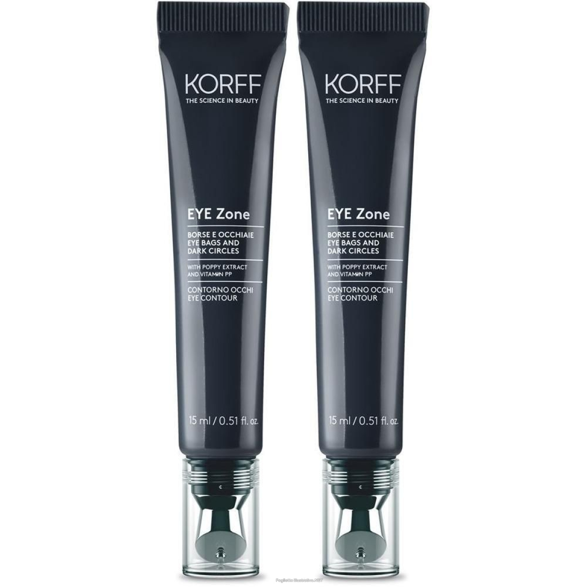 Cerca Offerte di korff eye zone contorono occhi borse e occhiaie 2x15 ml e acquista online