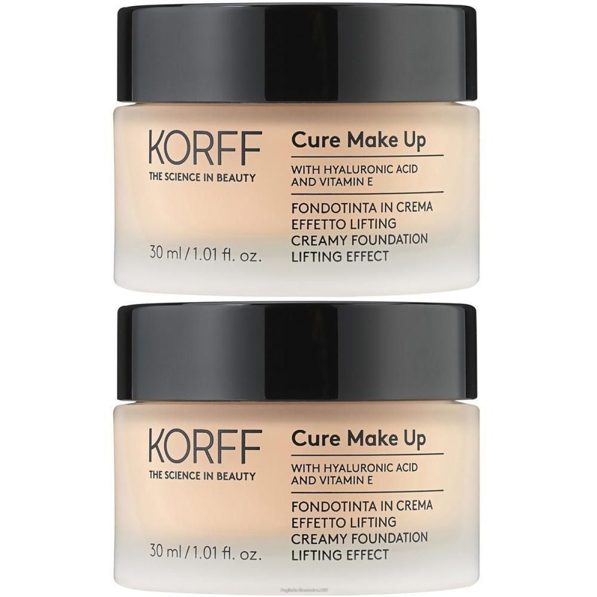 Cerca Offerte di korff fondotinta in crema effetto lifting 01 2x30 ml e acquista online