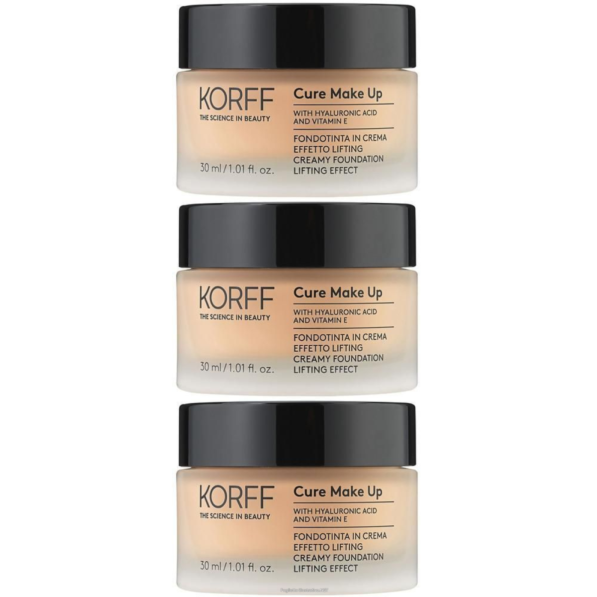 Cerca Offerte di korff fondotinta in crema effetto lifting 03 3x30 ml e acquista online