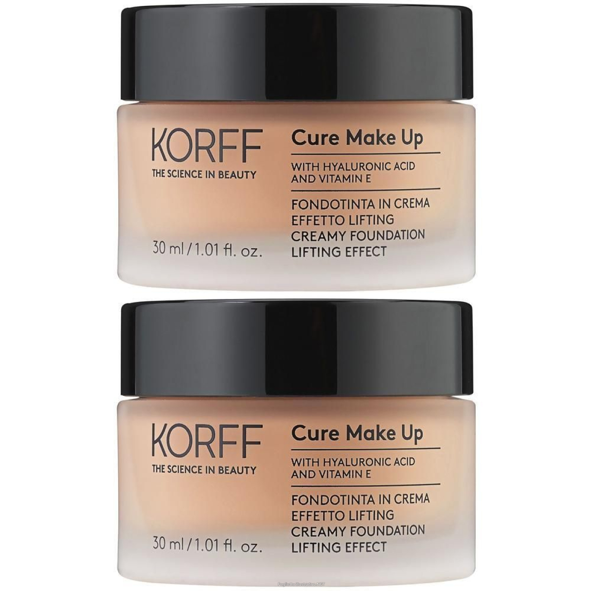 Cerca Offerte di korff fondotinta in crema effetto lifting 04 2x30 ml e acquista online