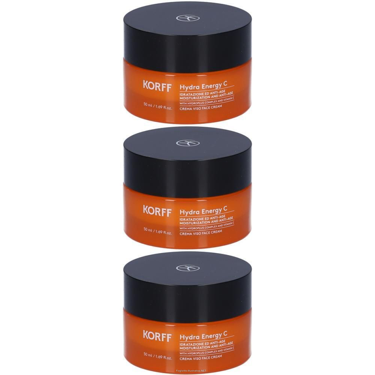 Cerca Offerte di korff hydra energy c crema viso 3x50 ml e acquista online