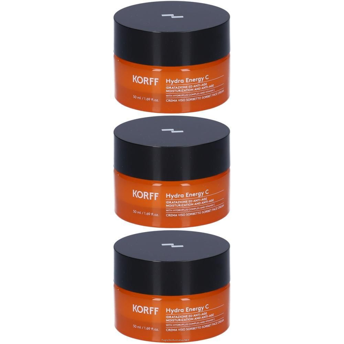 Cerca Offerte di korff hydra energy c crema viso sorbetto 3x50 ml e acquista online