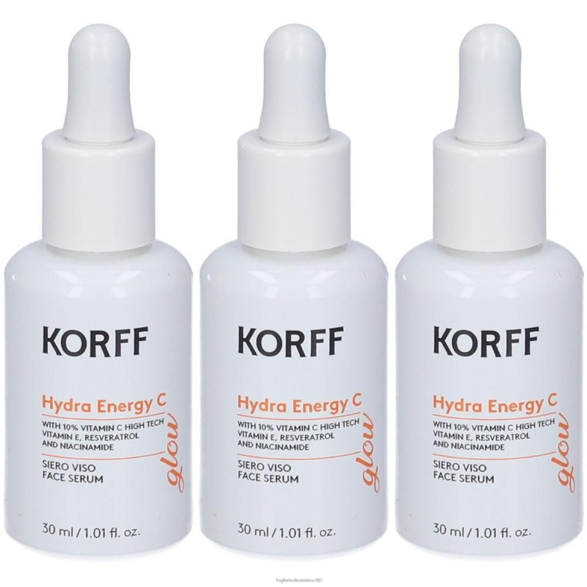 Cerca Offerte di korff hydra energy c glow siero 3x30 ml e acquista online