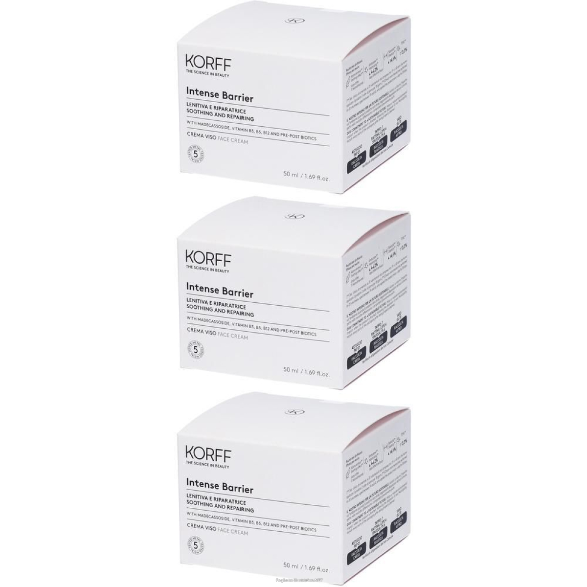 Cerca Offerte di korff intense barrier crema viso 3x50 ml e acquista online