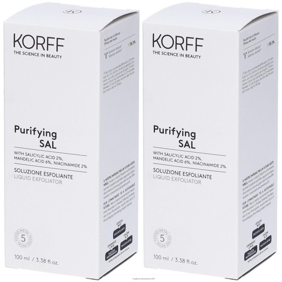 Cerca Offerte di korff purifying sal soluzione esfoliante 100 ml e acquista online